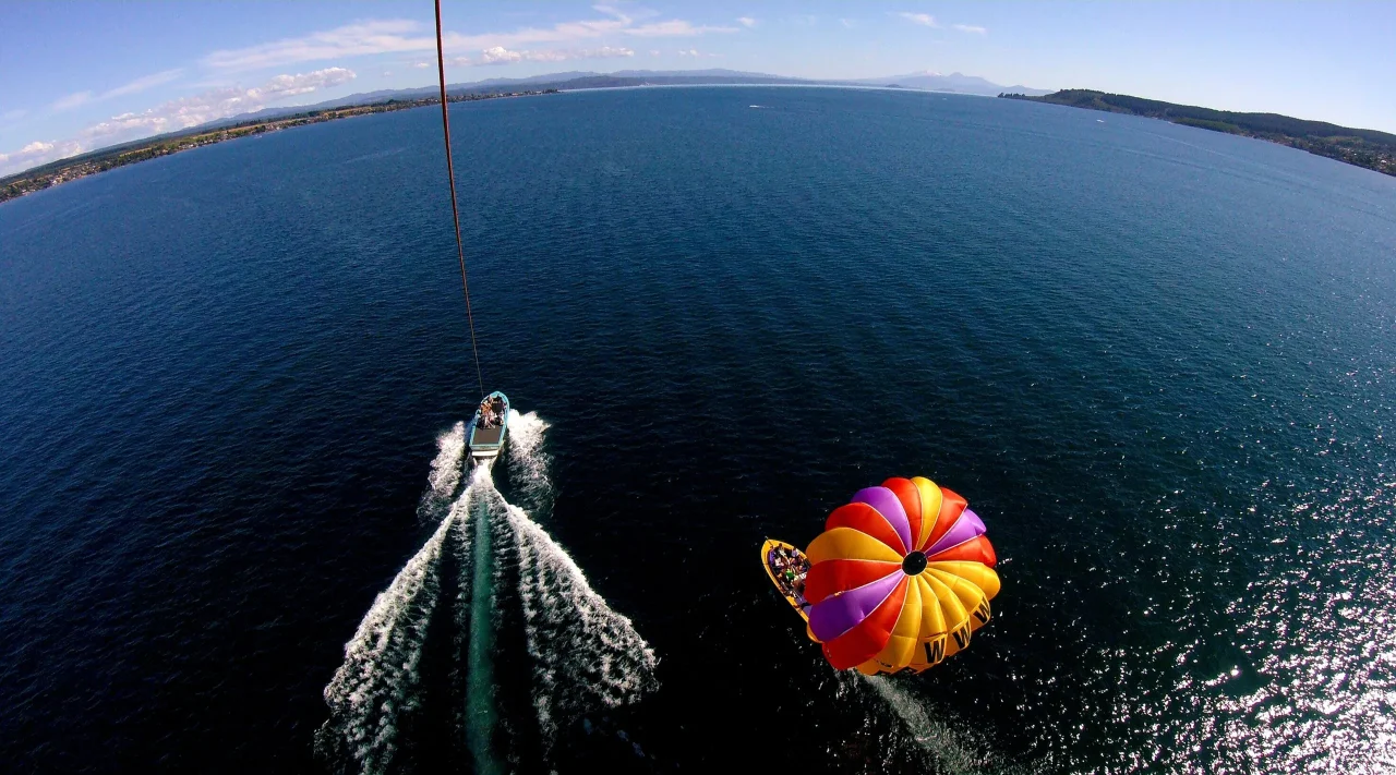 Taupo Parasail Scenic Fun